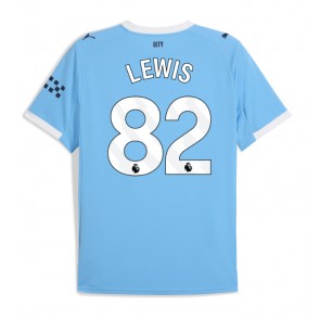 Manchester City Rico Lewis #82 Domaci Dres 2025-26 Kratak Rukavima